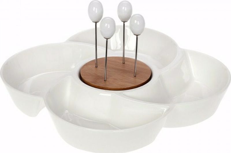 Cryspo Trio Ornterbiera 4 Theseon Porselanis 'Lotos Bamboo' 65000132